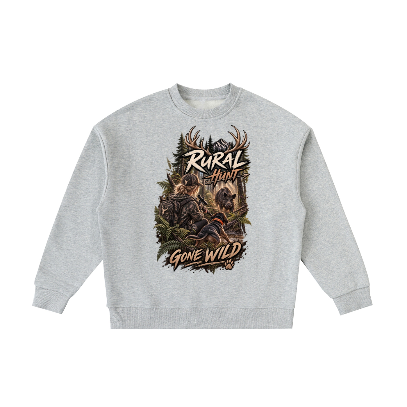 Gone Wild Girls Fleece Crewneck Sweatshirt – Rural Hunt