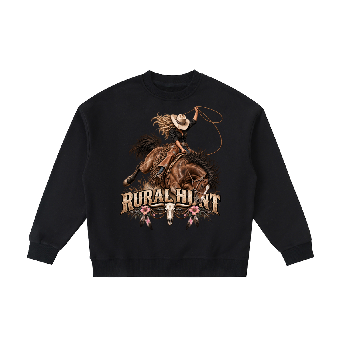 Girls Rodeo Crewneck Sweatshirt