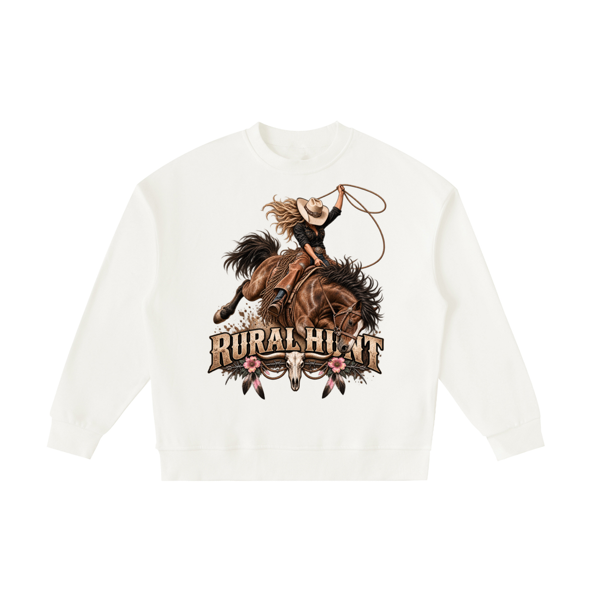 Girls Rodeo Crewneck Sweatshirt