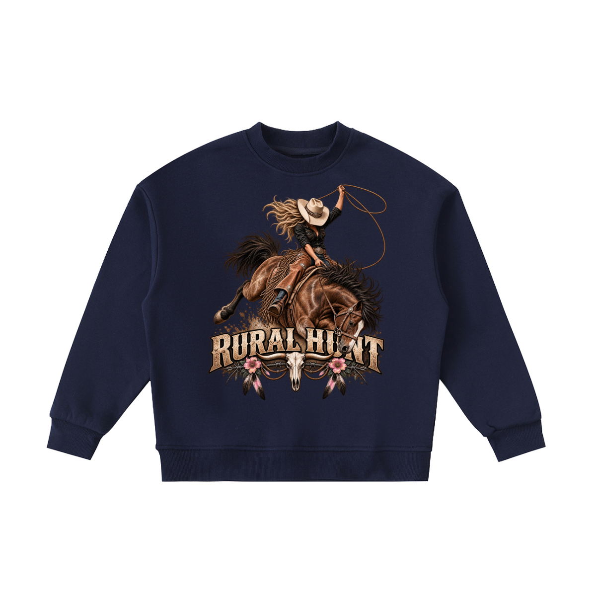 Girls Rodeo Crewneck Sweatshirt
