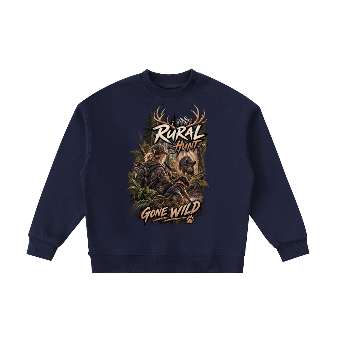 Gone Wild Girls Fleece Crewneck Sweatshirt – Rural Hunt
