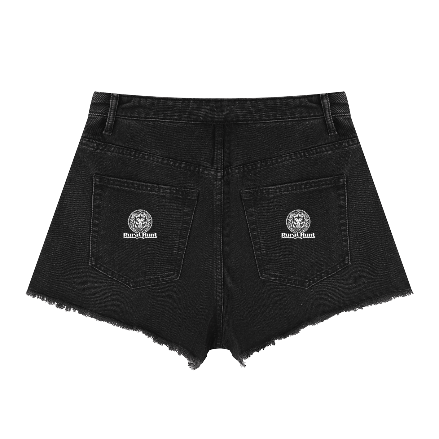 Women’s Vintage Wash High Rise Denim Shorts