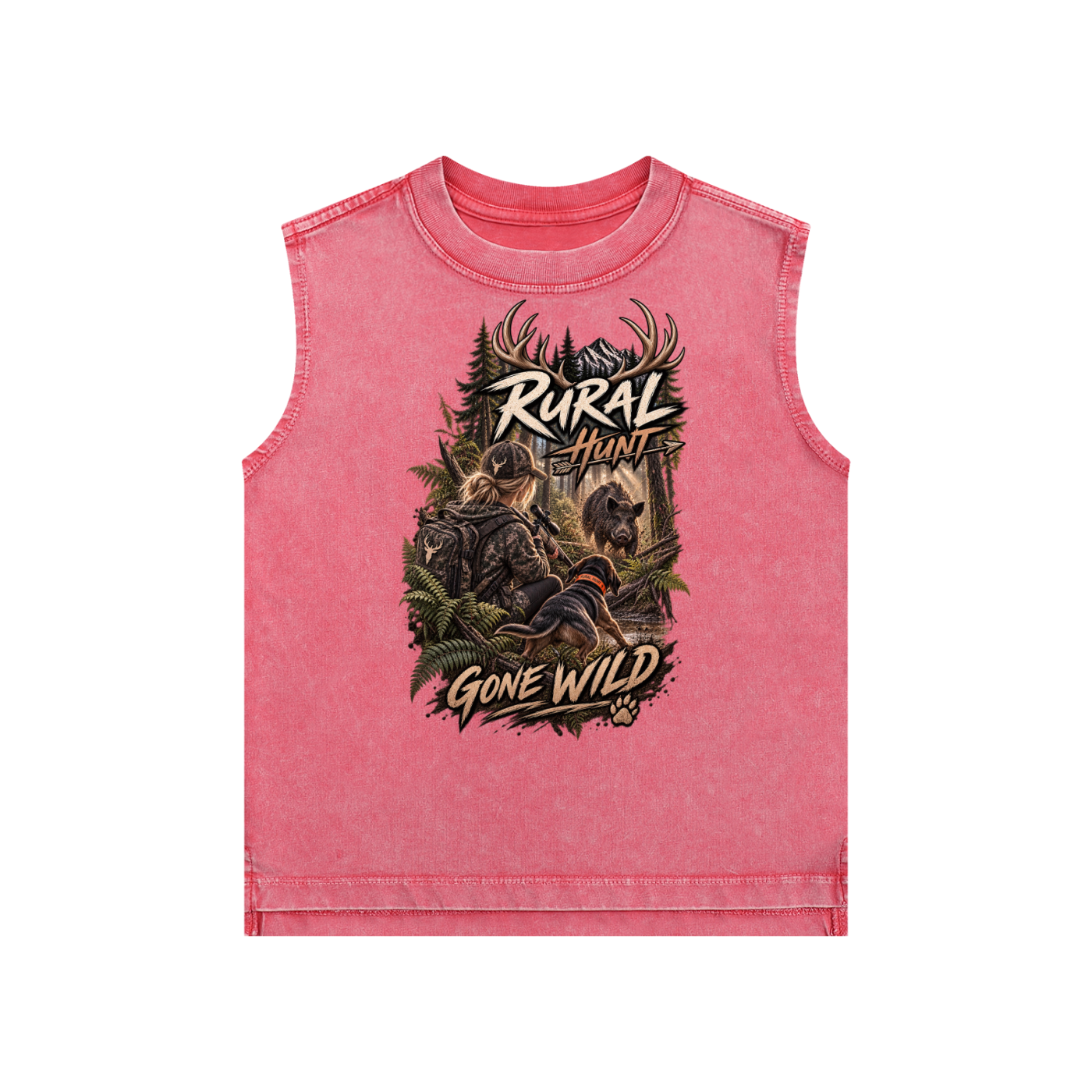 Gone Wild Girls Snow Washed Kids’ Tank Top – Rural Hunt